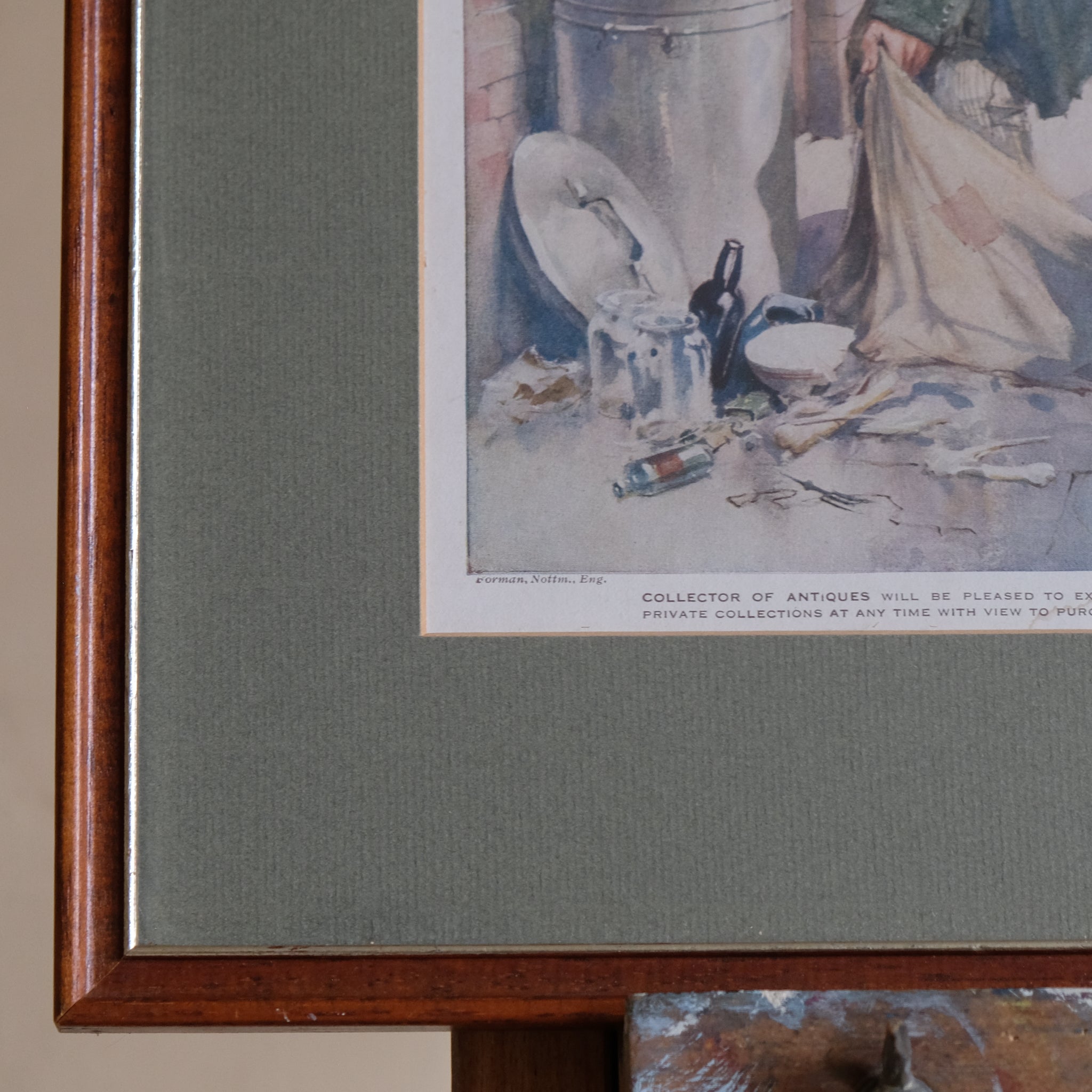 COLLECTOR OF ANTIQUES, AFTER LAWSON WOOD