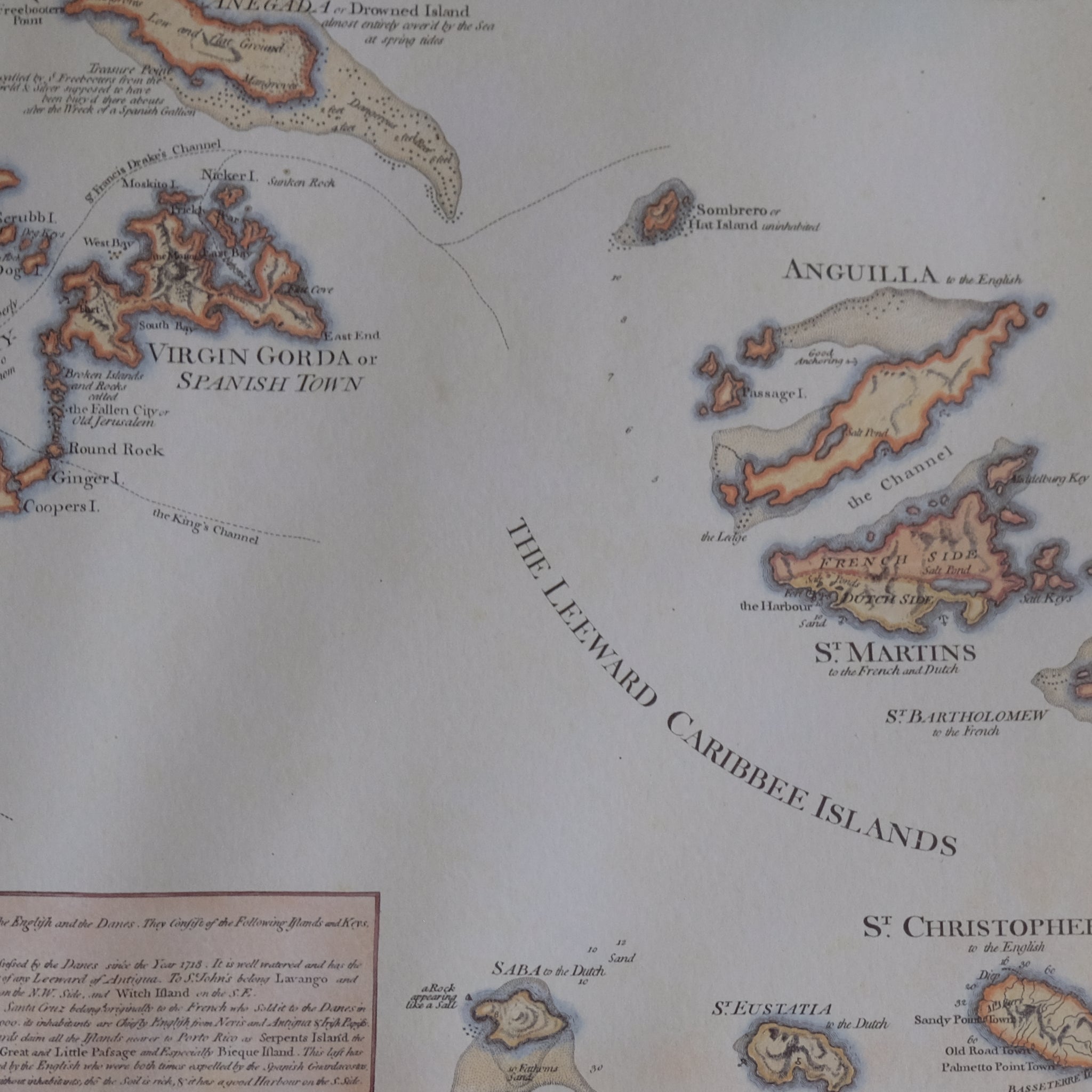 THE VIRGIN ISLANDS FROM ENGLISH AND DANISH SURVEYS