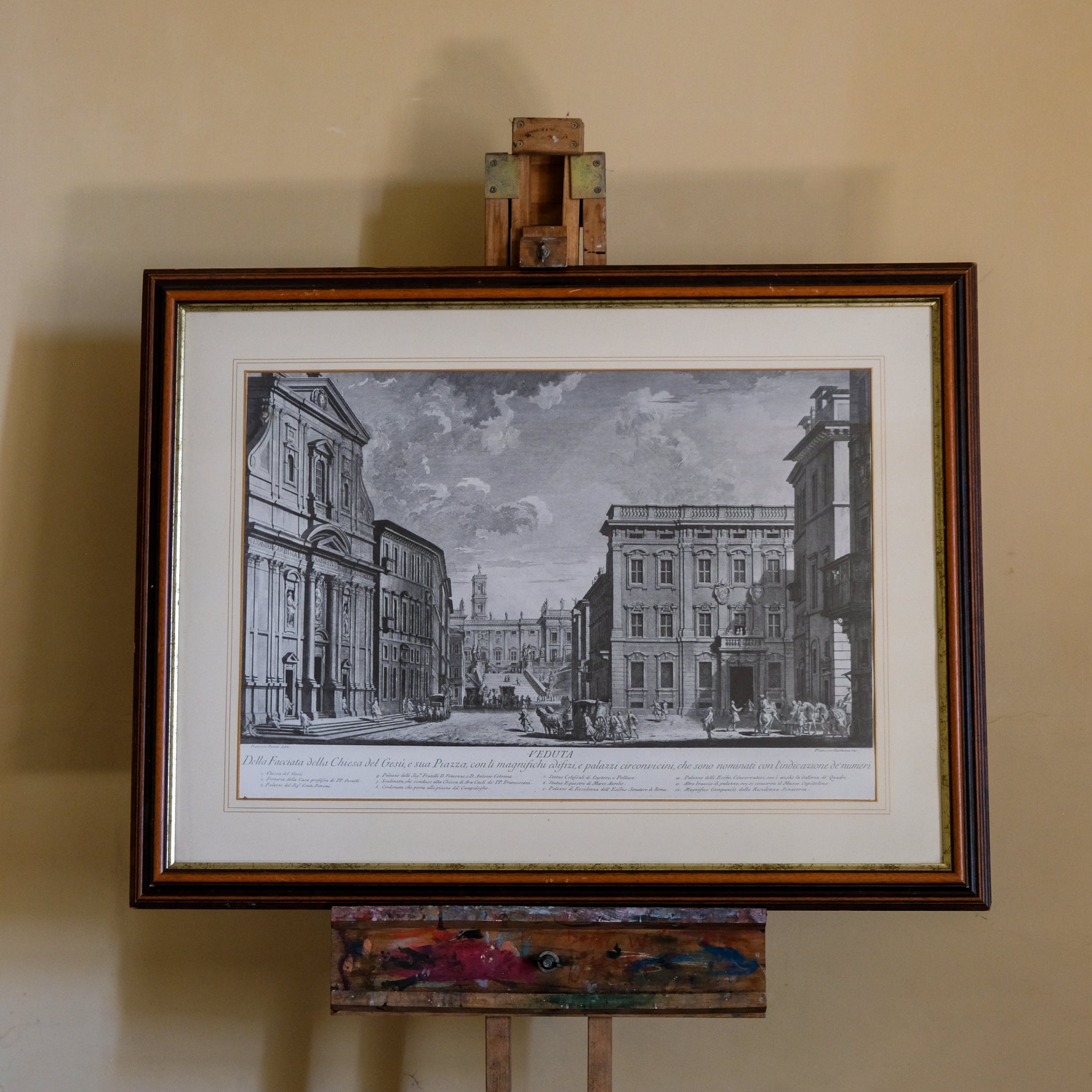 Veduta Della Facciata della Chiesa del Gesù
