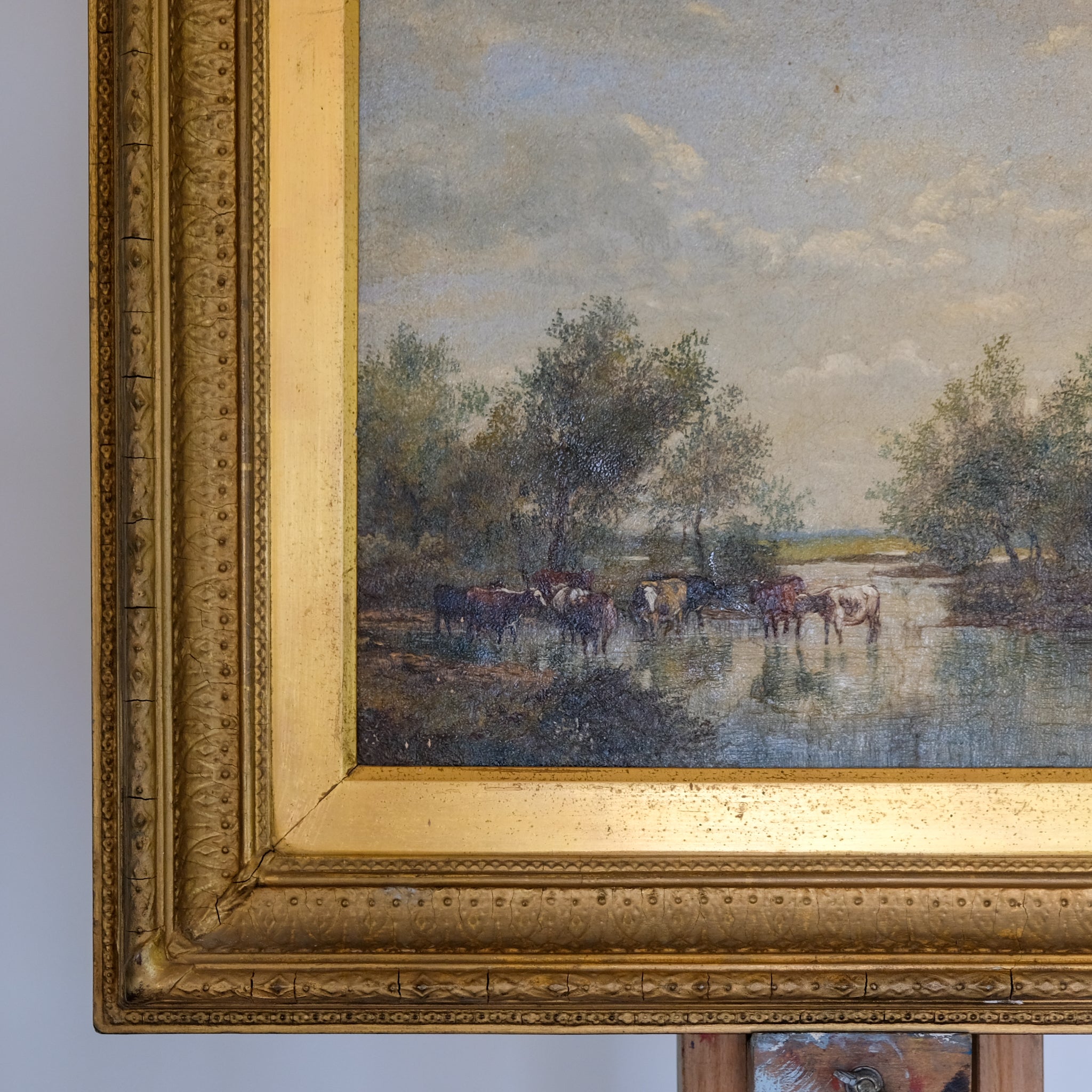 Cattle Watering, Late 19th / Early 20th Century