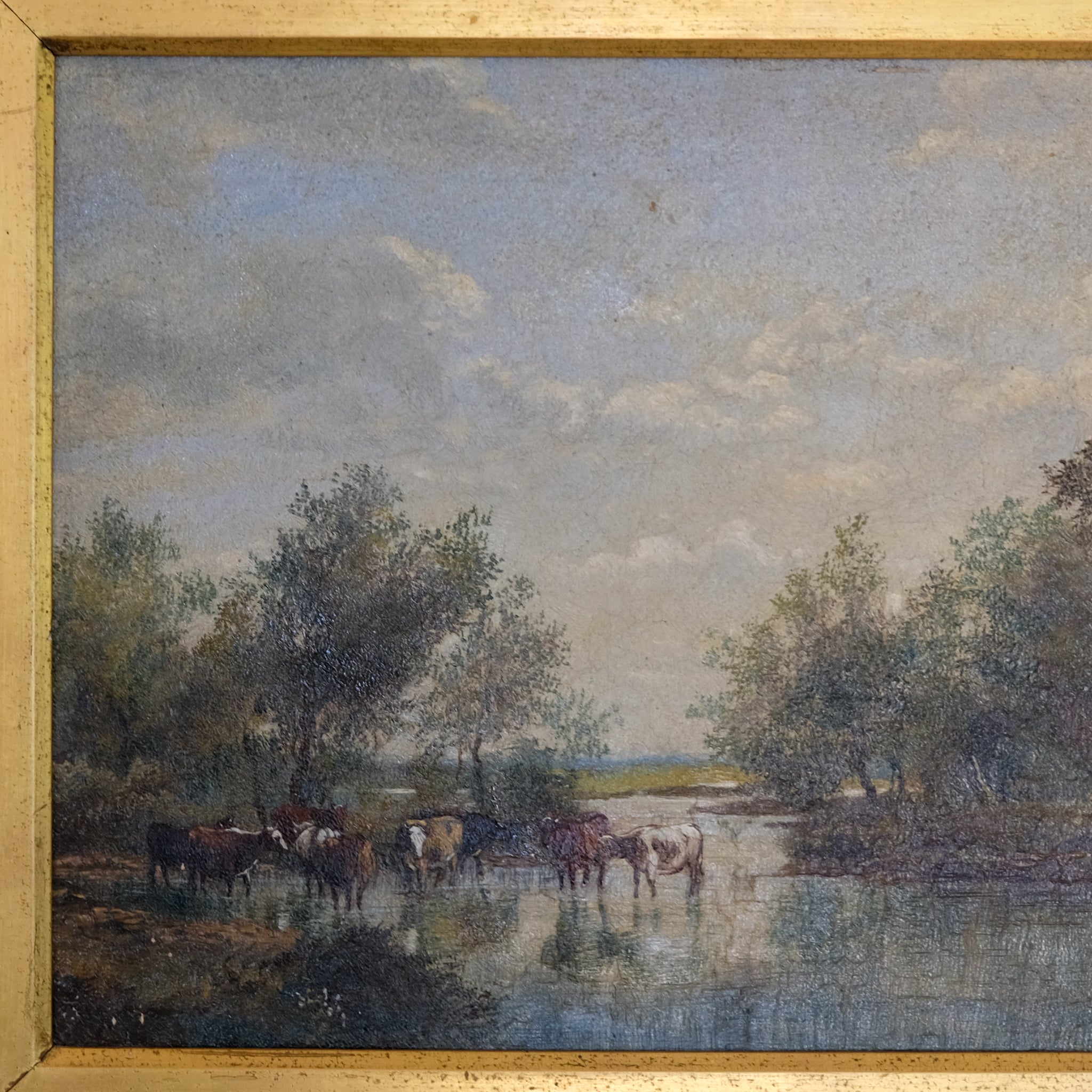 Cattle Watering, Late 19th / Early 20th Century