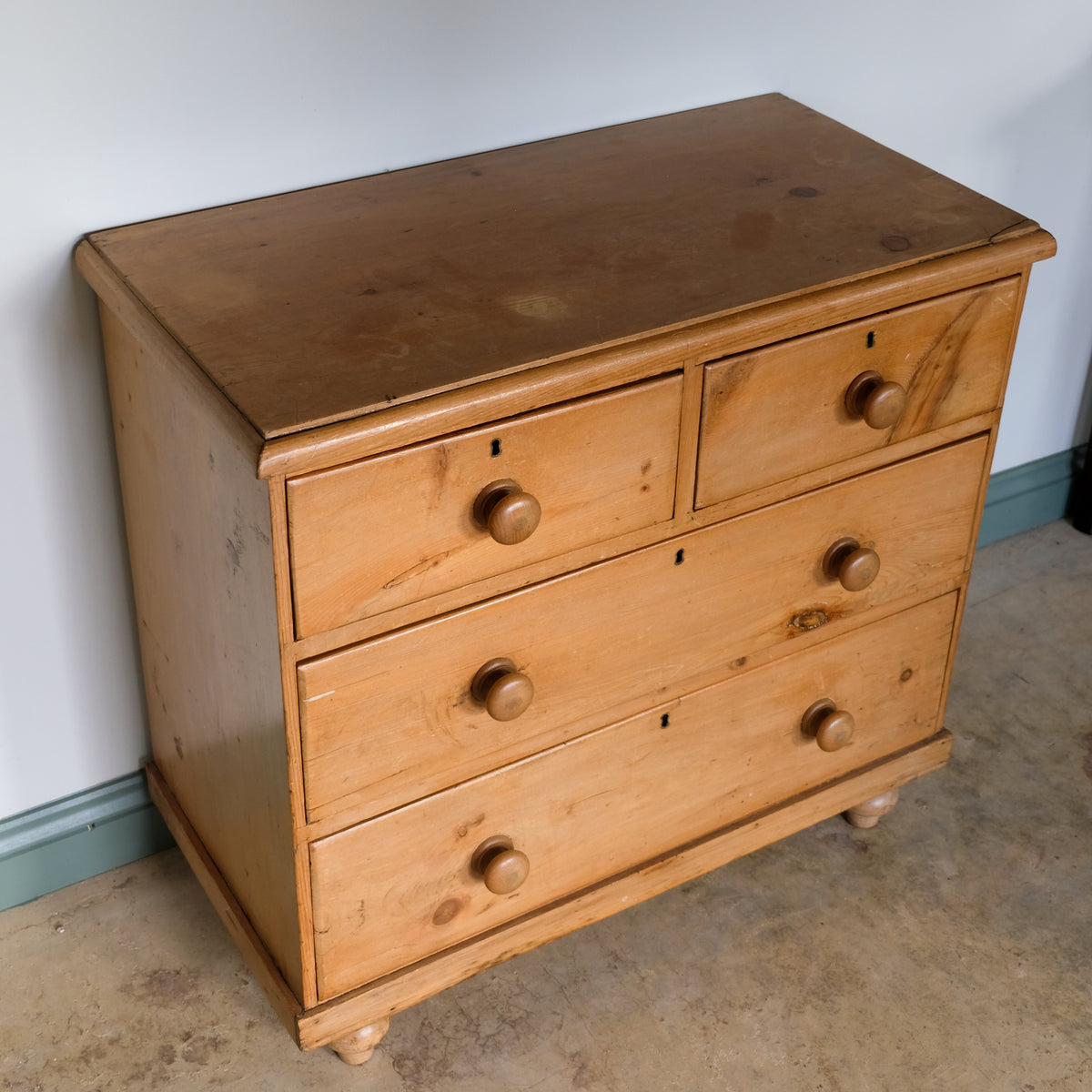 Victorian Pine Chest of Drawers