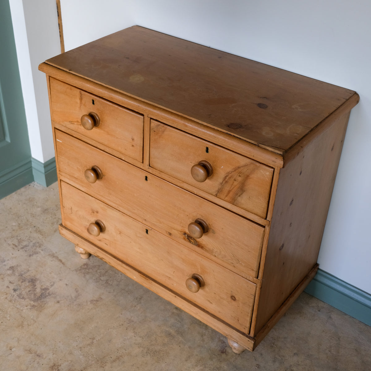 Victorian Pine Chest of Drawers