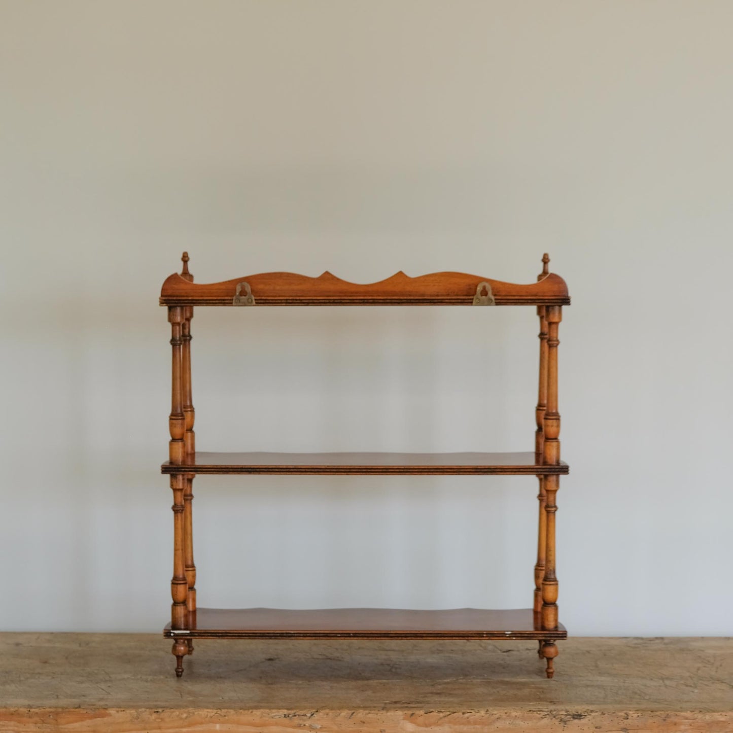 EDWARDIAN HANGING WALL SHELVES