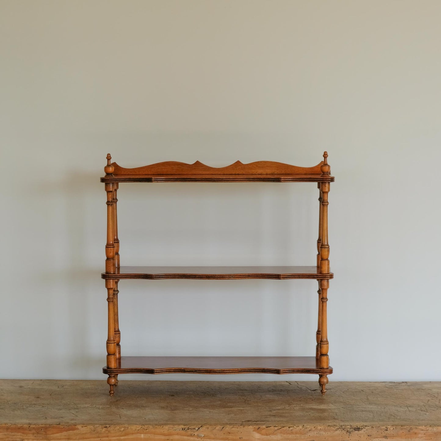 EDWARDIAN HANGING WALL SHELVES