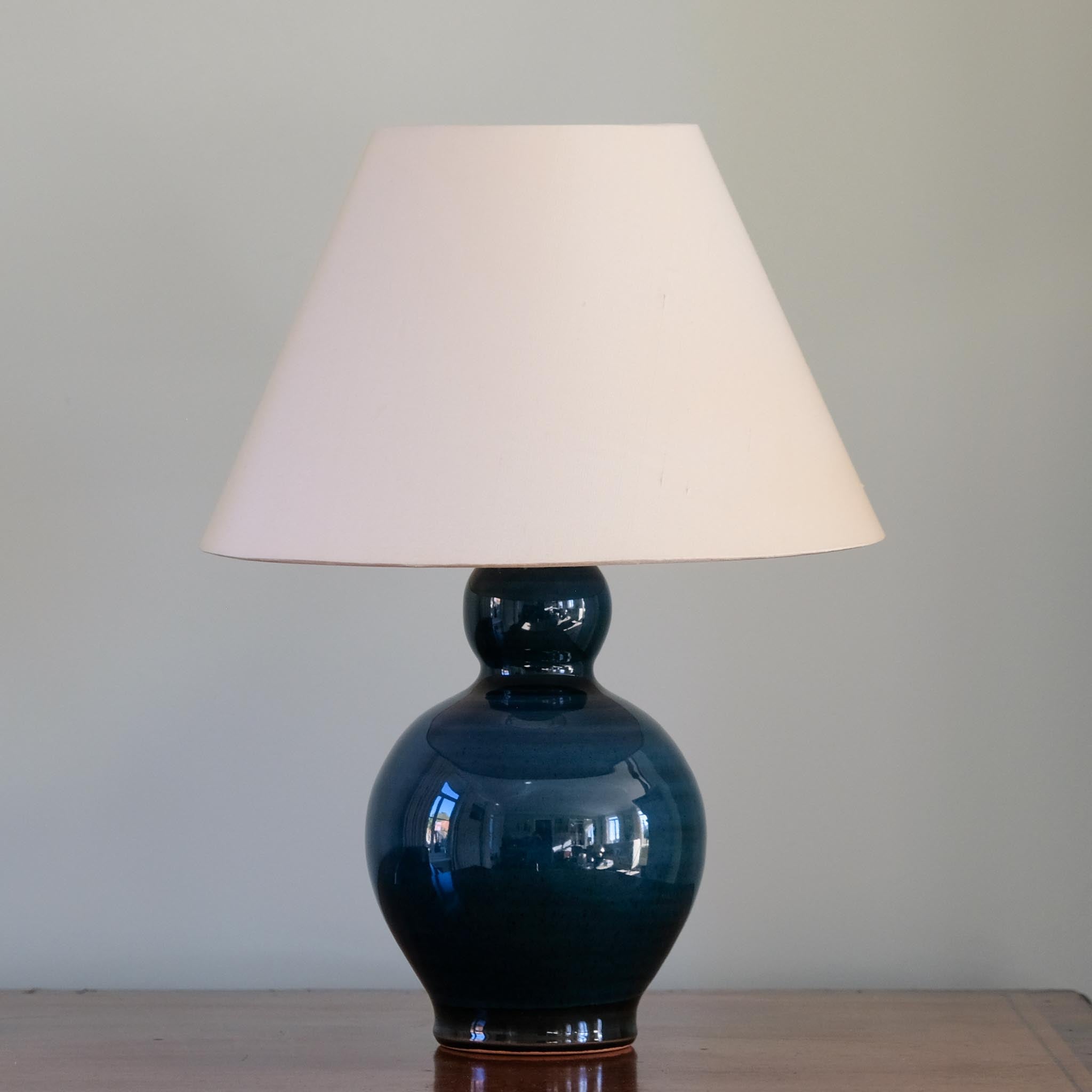 TEAL TABLE LAMP
