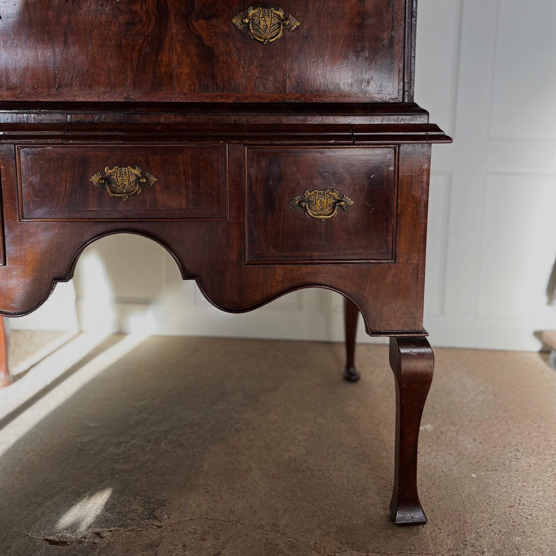 Vintage 17th Century Chest of Drawers on Stand (drawers and legs) - Summerfield & Scott
